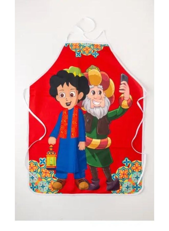 Ramadan Box for Girls + 6 Gifts (Tomtom Doll + Ramadan Apron + Scented Candle + Kitty Lantern + 2 Pens + Mug with Straw) - Image 2